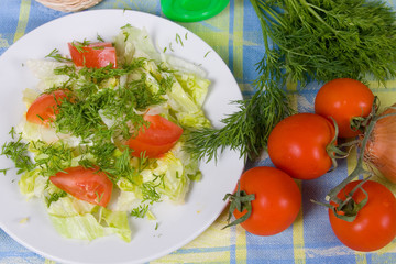 Vegetable salad