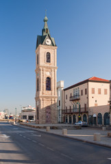 Fototapeta na wymiar Jaffa Clock Tower, Israel