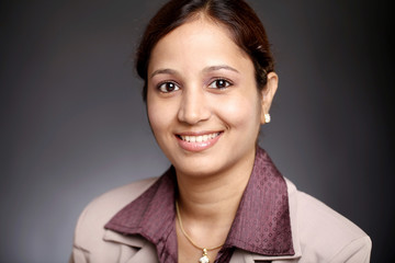 Portrait of  young Indian business woman