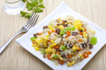 vegetable fried rice