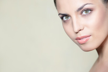 Naklejka premium Beautiful woman