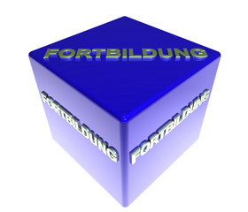 3D Blauwuerfel - FORTBILDUNG