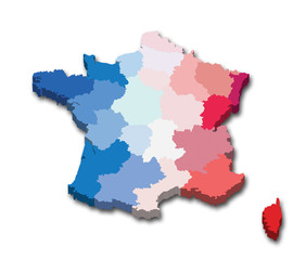 France Province Map