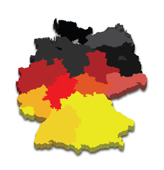 Germany Province Map