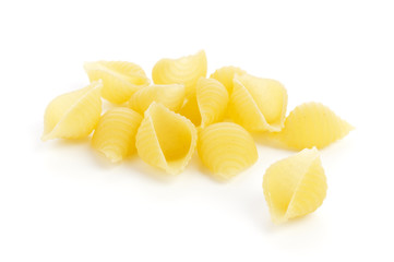 Mini Conchiglie Pasta isolated