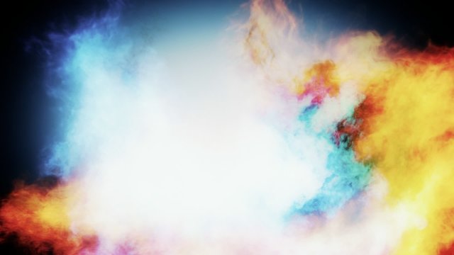 Composition made of lot of flame throwers