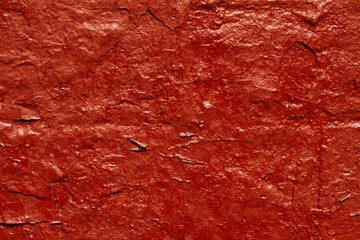 Piece of bright red wall useful for background