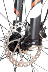 Obraz premium Hydraulic disc brakes
