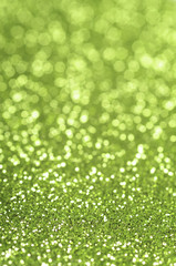 Obraz premium Green glitter
