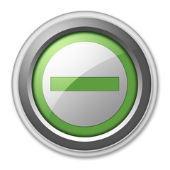 Green 3D Style Button 