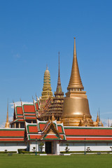 Fototapeta premium Wat Phra Kaew, The Emerald Buddha Temple, Thailand
