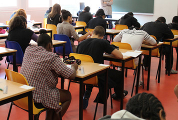 salle d'examen, concours