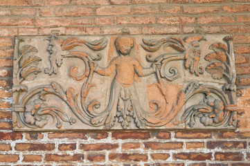 Magnanini-Roverella Palace. Ferrara. Emilia-Romagna. Italy.