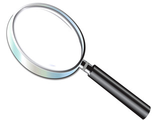Magnifying Glass Isolated