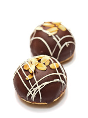 Tasty chocolate buns
