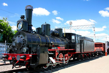 Plakat locomotive