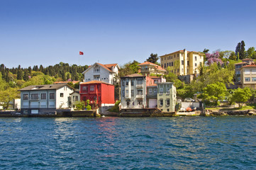 Fototapeta na wymiar Cruise na Bosfor - Istanbul, Turkey