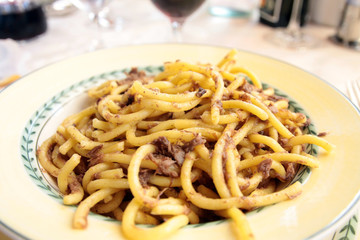 Bigoli al ragù