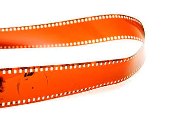 Old camera film strip