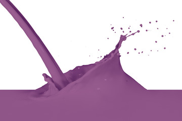 splashing paint