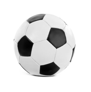 Football ball isolated on a white background. Soccer ball