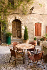 Fototapeta na wymiar Forcalquier Provence Francja