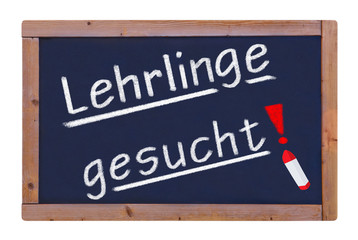 Fototapeta premium Lehrlinge gesucht #120514-003