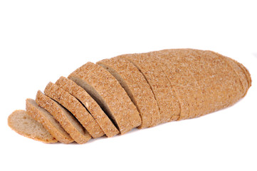loaf of bread isolated