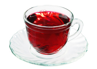 Cup of red tea