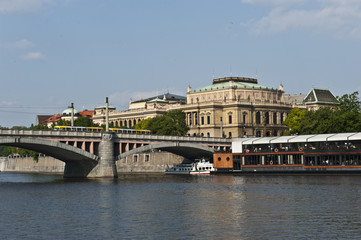 Obraz premium Vltava Tourism