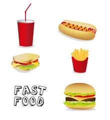 fast food icons