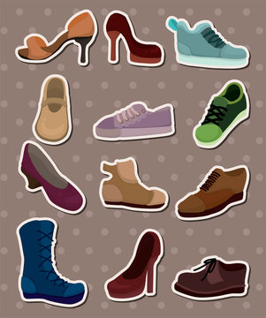shoes stickers