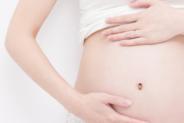 Fototapeta na wymiar Kobieta w ciąży