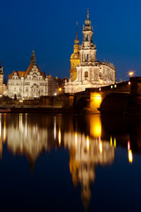 Obraz na płótnie Canvas Ein Blick auf Dresden