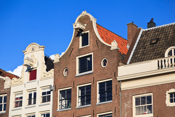 Fototapeta na wymiar Amsterdam houses