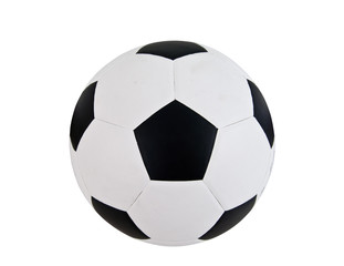 Fototapeta premium Soccer or football isolated on white with clipping path