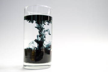 ink in water