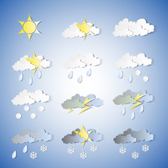weather vector icons
