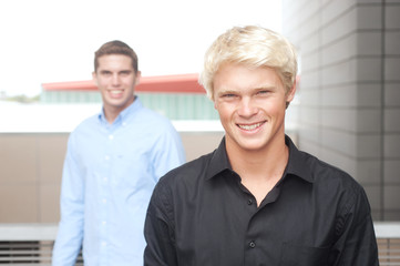 portrait of a teenage boy