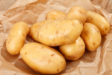 fresh potatoes