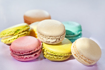 Colorful macaroons