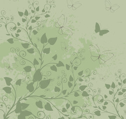 vintage floral background
