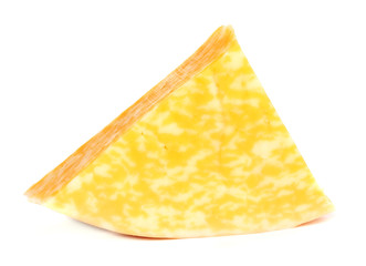 Cheese isolated on white