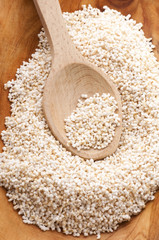 Amaranth popping, gluten-free, high protein grain cereal