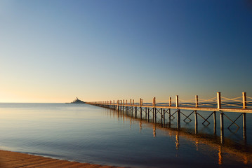 Obraz premium marine pier