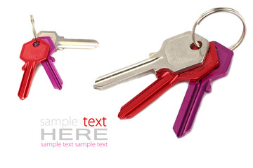 Keys to the apartment.