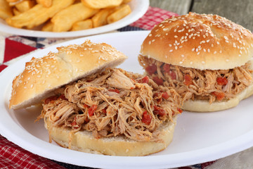 Pulled Pork on a Bun