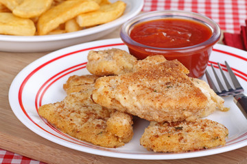 Breaded Fish Dinner