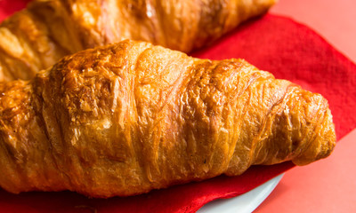 fresh croissant