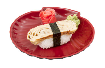 Tamago (Omelet) sushi